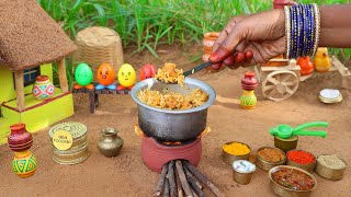 Miniature Full Chicken Biryani  Chicken Curry  Mini Foodkey [upl. by Chris]