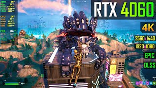 RTX 4060 8GB  Fortnite Chapter 4 [upl. by Esoj883]