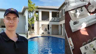 new 3 Million  Miami AirBNB house tour [upl. by Elenaj826]