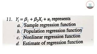 ECONOMETRICS MCQ LINEAR REGRESSION MODEL COMPLETE PAPER SOLVEMOCK TESTSONLINE CLASSES [upl. by Aneelehs]