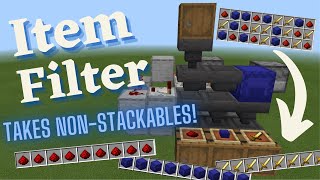 Shulker NonStackable amp Stackable Items Sorter  Fast amp Silent  Minecraft Bedrock 116118 [upl. by Desberg252]