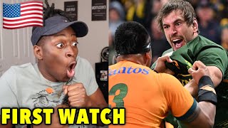 American Reacts to Eben Etzebeth  Rugbys Most Feared Player [upl. by Leary]