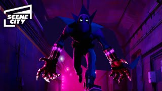 All Prowler Chase Scenes  SpiderMan Into The SpiderVerse [upl. by Ltney]