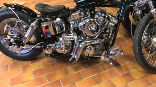 Harley Davidson Shovelhead Gehrden Westside Choppers FLH 1981 Custom [upl. by Biddy]