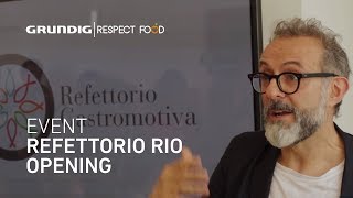 Refettorio Gastromotiva  Rio de Janeiro  GRUNDIG [upl. by Corley]