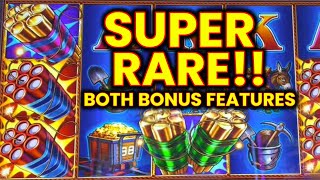 WOW SUPER RARE MEGA amp DOUBLE SCREEN BONUS JACKPOT EUREKA WAS ON FIRE 🔥 [upl. by Florine]