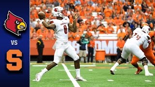 Louisville vs Syracuse Football Highlights 2016 [upl. by Gluck21]