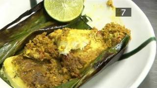 How To Make Fish Wrapped In Banana Leaf [upl. by Aihseyn]