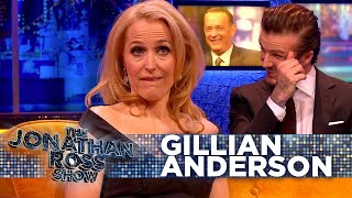 Gillian Anderson Asks David Beckham To Do Nude Photoshoot  The Jonathan Ross Show [upl. by Neely]