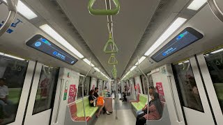 MRTravels on the Downtown Line C951 Trainset 9065 from Tampines East to Expo [upl. by Hax127]