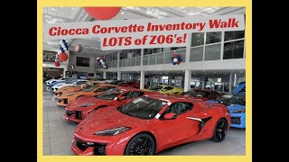 C8 Corvette Z06s at Ciocca Corvette [upl. by Aia]