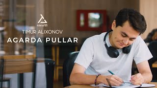 Timur Alixonov  Agarda Pullar  KLIP PREMYERASI [upl. by Anert]