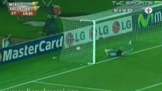 Golazo de Leo Messi contra México en Copa América [upl. by Anilek]