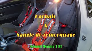 Tutoriel Montage Harnais et Sangle de Remorquage  Renault Mégane 3 RS [upl. by Pangaro]