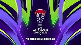 AsianCup2023  M18 Pre Match Press Conference  Japan [upl. by Siobhan246]