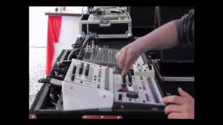 Oliver Maass  live  Fête de la Musique Hannover 2011 part1  Elektron Machinedrum  Monomachine [upl. by Skillern725]