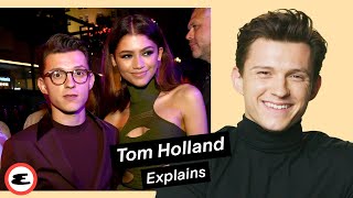 Tom Holland on Zendaya Robert Pattinson amp His Career  Explain This  Esquire [upl. by Keithley174]