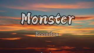 Monster lyrics Video by Boondox [upl. by Urita225]