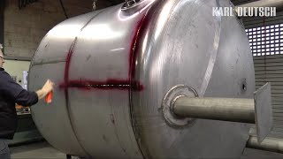 KDCHECK Dye Penetrant Testing on Welds [upl. by Ymmak]