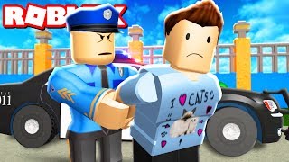 DENIS GETS ARRESTED IN ROBLOX [upl. by Egiaf815]