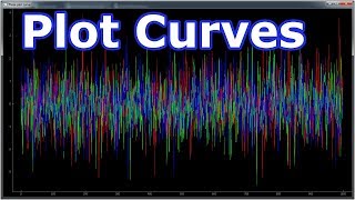 How To Plot Data Curves in Pyqtgraph  Data Visualization In PyQt [upl. by Naivatco]