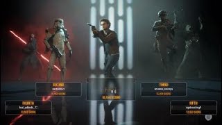 STAR WARS™ Battlefront™ II JAKKU Resurgent Class Destroyer Galactic Assault Endor PS4 [upl. by Gayner277]