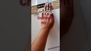 What is crafting to you 1989taylorsversion shorts CraftingGame DIYCrafts DIYTutorials [upl. by Atinuj603]