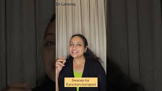 Swaram for Karu Karu Karuppayi [upl. by Ellevel]