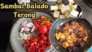 Resep Sambal Balado Terong PEDAS dan LEZAT [upl. by Atalya]