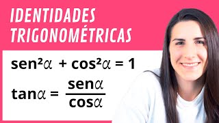 IDENTIDADES TRIGONOMÉTRICAS Fundamentales 📐 Trigonometría [upl. by Nosnorb]