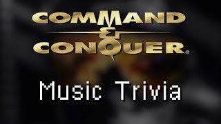 Command amp Conquer Obscure Music Trivia [upl. by Flossy]