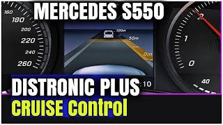 Distronic Plus Cruise Control on a Mercedes Benz S550  How To Active and Use Distronic Plus [upl. by Ettenay]