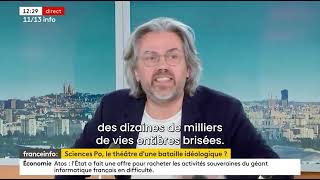 Aymeric Caron PULVÉRISE violemment les journalistes de France Info sur Gaza [upl. by Onivla]