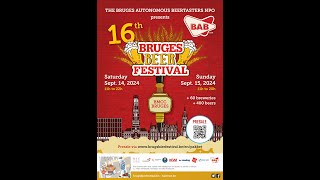 16th Bruges Beer Fest 2024 [upl. by Cud546]