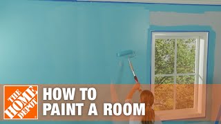 How to Paint a Room  Painting Tips  The Home Depot [upl. by Ecitnirp740]