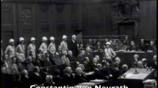 StatementNuremberg defendant Constantin von Neurath Aug 31 1946 Day 216 translated captions [upl. by Handy]