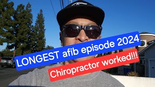 My walking VLOG about my Atrial fibrillation problem Chiropractor for AFib episode 5 [upl. by Tanny]