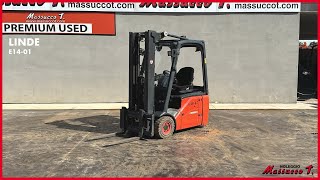 LINDE E1401  Massucco T ID 4497 [upl. by Nalla]