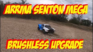 Arrma Senton Mega with GoolRC 3s Brushless Combo [upl. by Nonnerb903]