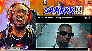 JOEY B  SARKODIE  COLD Official Video  AFRICA MARATHON  AMERICAN DREADHEADQ FIRST TIME REACTIO [upl. by Nomyar26]