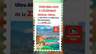 Vacanta Turcia  Antalya  Christian Tour [upl. by Jardena]