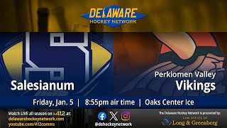 Salesianum at Perkiomen Valley • Delaware Hockey Network [upl. by Lolanthe961]