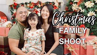 FAMILY CHRISTMAS SHOOT I XARINA PAULA [upl. by Nyrmac]