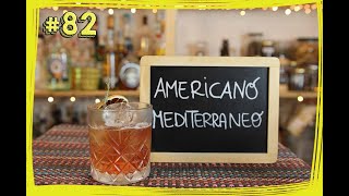 82 Bar Mita  Come preparare il cocktail AMERICANO con le erbe della macchia mediterranea [upl. by Chip]