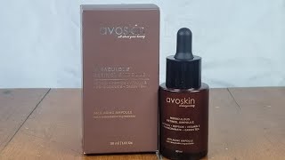 Review Serum Avoskin Miraculous Retinol Ampoule  Skincare [upl. by Jay424]