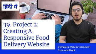 Creating Fully Responsive Website Project Using HTML amp CSS in Hindi  Web Development Tutorials 39 [upl. by Latta934]