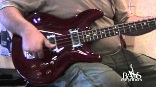 Lakland Hollowbody Bass Demo [upl. by Annyahs]