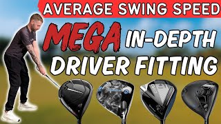 Average Swing Speed Driver Custom Fitting  Did we Find Anything Better [upl. by Christalle990]