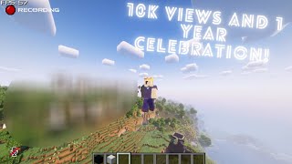 1 Year and 10K Views Celebration  Minecraft  Story  Special ✨ GamerCoolPro [upl. by Clifford]