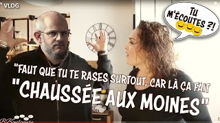 VLOG  Faut que tu te rases surtout car là ça fait quotChaussée aux Moinesquot 🤭🤭 💗 [upl. by Orest]